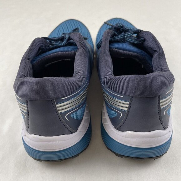 Avia Running Shoes Women’s 6.5 Arch Support Blue/Silver Lightweight Mesh - Picture 7 of 11